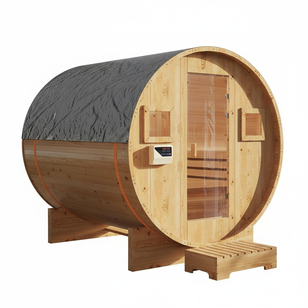 Outdoor Traditional Barrel Sauna
