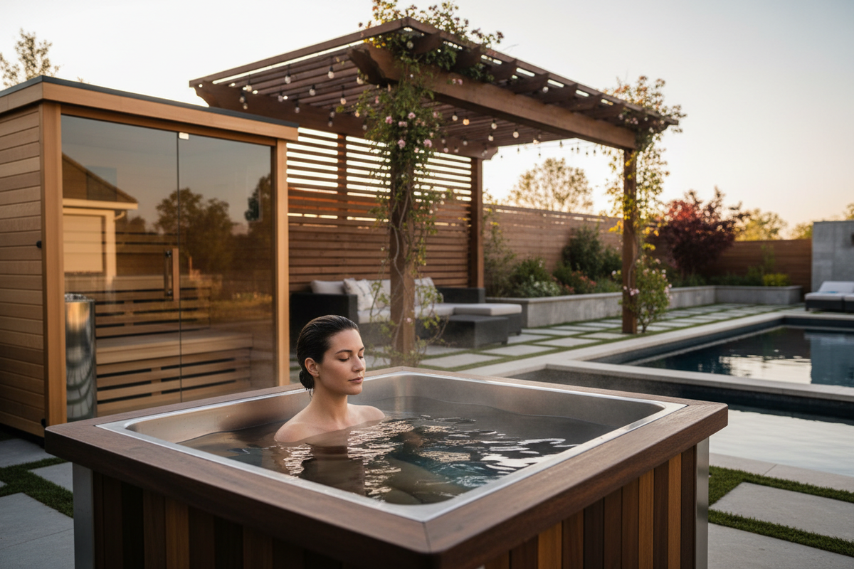 Slideshow Image 2 - Cold Plunge Lifestyle